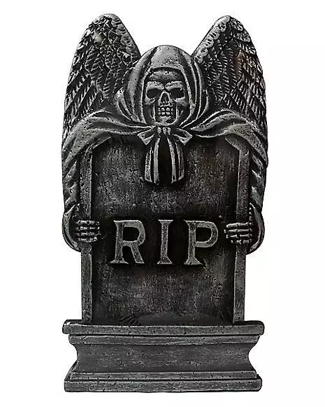16 Inch Bronze RIP Tombstone 1 16 Inch Bronze RIP Tombstone
