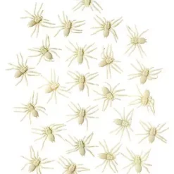 Glow In The Dark Spiders - 24 Pack