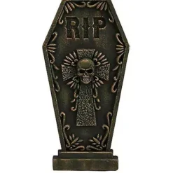 2 Ft RIP Skull Tombstone