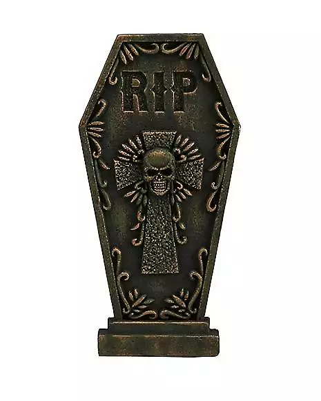 2 Ft RIP Skull Tombstone 1 2 Ft RIP Skull Tombstone
