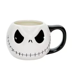 Molded Jack Skellington Coffee Mug 20 Oz. - The Nightmare Before Chris