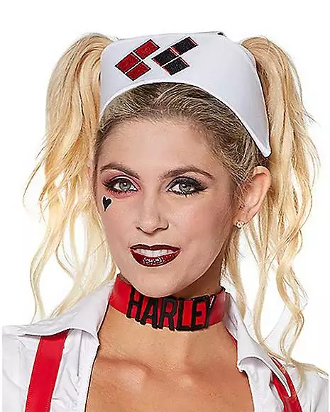 Harley Quinn Arkham Nurse Cap - DC Comics 1 Harley Quinn Arkham Nurse Cap - DC Comics