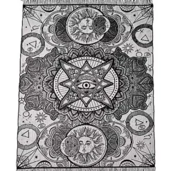 7 Ft Tarot Celestial Tablecloth