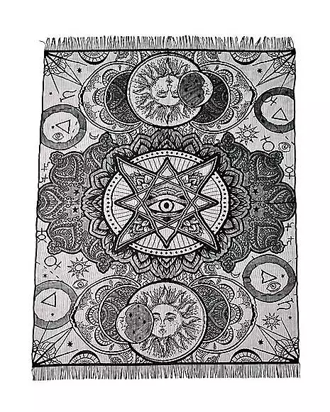7 Ft Tarot Celestial Tablecloth 1 7 Ft Tarot Celestial Tablecloth