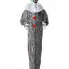 6 Ft Animated Hanging Clown Decoration