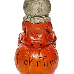 16 Inch Light-Up Sam Statue Decoration - Trick 'r Treat -Creepy Decor Store 01455641 c