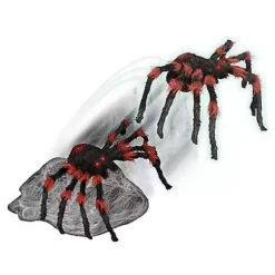21 Inch LED Red And Black Jumping Spider Animatronic -Creepy Decor Store 01463447 c 1