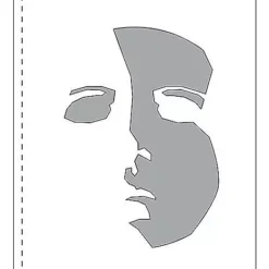 Michael Myers Pumpkin Stencil Book - Halloween 2 5 Michael Myers Pumpkin Stencil Book - Halloween 2 -Creepy Decor Store 01465582 c