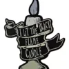 Black Flame Candle Magnet - Hocus Pocus