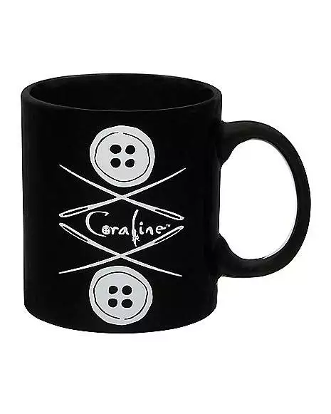 Coraline Halloween Mug 20 Oz. - Laika 1 Coraline Halloween Mug 20 Oz. - Laika