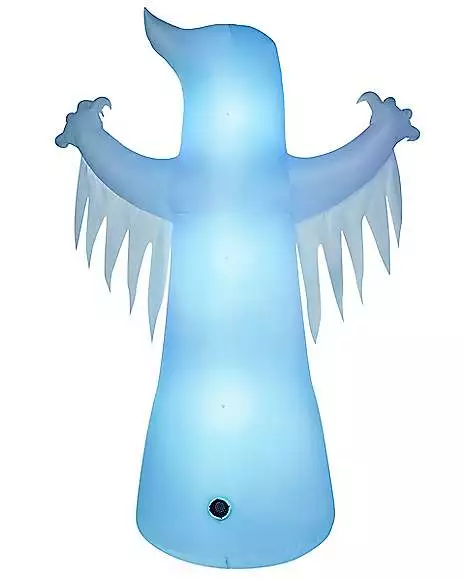 8 Ft LED Ghost Inflatable Decoration 3 8 Ft LED Ghost Inflatable Decoration - Image 3