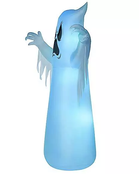8 Ft LED Ghost Inflatable Decoration 4 8 Ft LED Ghost Inflatable Decoration - Image 4