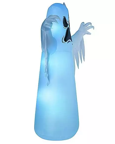 8 Ft LED Ghost Inflatable Decoration 5 8 Ft LED Ghost Inflatable Decoration - Image 5