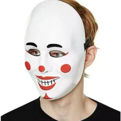 Clown Half Mask - Trick 'r Treat 5 Clown Half Mask - Trick 'r Treat -Creepy Decor Store 01480177 c