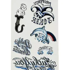 Harley Quinn Tattoo Set - The Suicide Squad -Creepy Decor Store 01486398 c