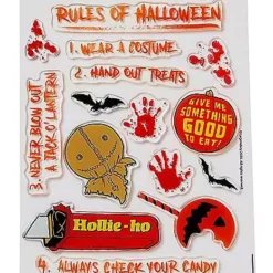 Sam Gel Clings - Trick 'r Treat -Creepy Decor Store 01494848 c