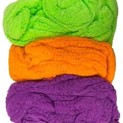 Multi-Pack Colored Spider Web Decoration -Creepy Decor Store 01511930 c