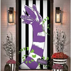 Sandworm Door Cover - Beetlejuice