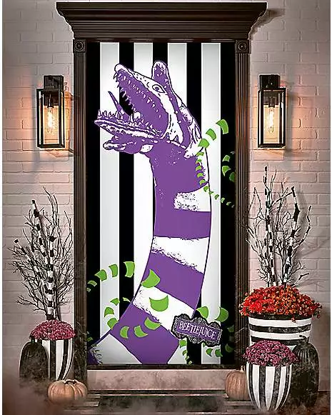Sandworm Door Cover - Beetlejuice 1 Sandworm Door Cover - Beetlejuice