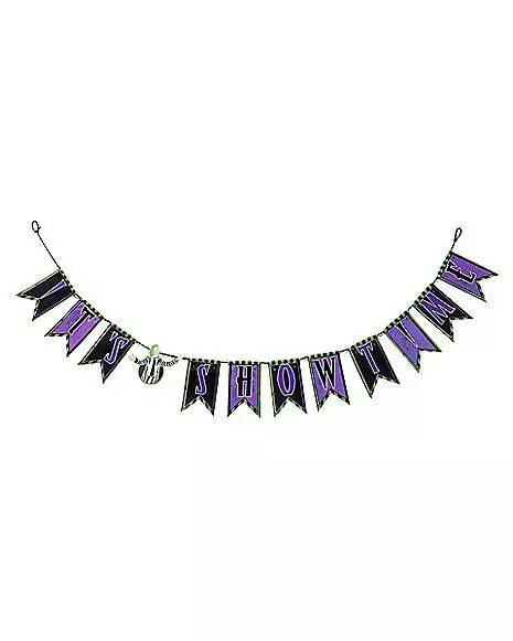 Light-Up It's Showtime Beetlejuice Banner 3 Light-Up It's Showtime Beetlejuice Banner - Image 3