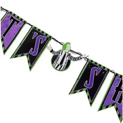 Light-Up It's Showtime Beetlejuice Banner 7 Light-Up It's Showtime Beetlejuice Banner -Creepy Decor Store 01517390 d