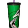 We're Dead Beetlejuice Cup With Straw