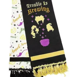 Trouble Is Brewing And Amuck Amuck Dishtowels 2 Pack - Hocus Pocus