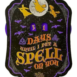 Hocus Pocus Halloween Countdown Sign - Disney