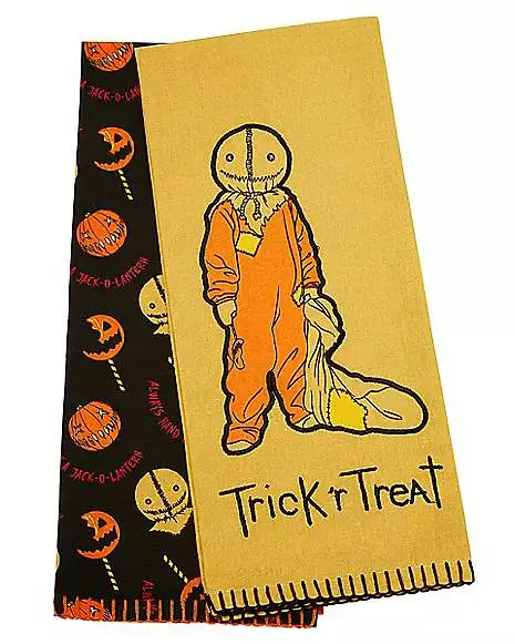 Trick 'r Treat Sam Dish Towels - 2 Pack 1 Trick 'r Treat Sam Dish Towels - 2 Pack