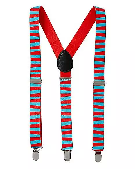 Thing 1 And Thing 2 Suspenders - Dr. Seuss 2 Thing 1 And Thing 2 Suspenders - Dr. Seuss - Image 2