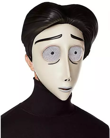 Victor Half Mask - Corpse Bride 2 Victor Half Mask - Corpse Bride - Image 2