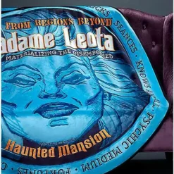 Madame Leota The Haunted Mansion Fleece Blanket - Disney -Creepy Decor Store 01534718 d
