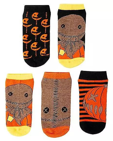 Sam Trick 'r Treat Ankle Socks - 5 Pair 1 Sam Trick 'r Treat Ankle Socks - 5 Pair