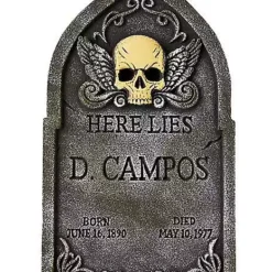 21 Inch D. Campos Tombstone - Decorations