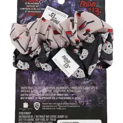 Friday The 13th Scrunchies And Temporary Tattoos -Creepy Decor Store 01539337 c