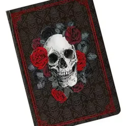 Gothic Noir Skull Journal