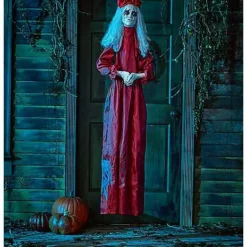 4 Ft. Hanging Anguished Annie Decoration 7 4 Ft. Hanging Anguished Annie Decoration -Creepy Decor Store 01546266 d