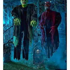 4 Ft Light-Up Hanging Vintage Monster Decoration 9 4 Ft Light-Up Hanging Vintage Monster Decoration -Creepy Decor Store 01546373 e