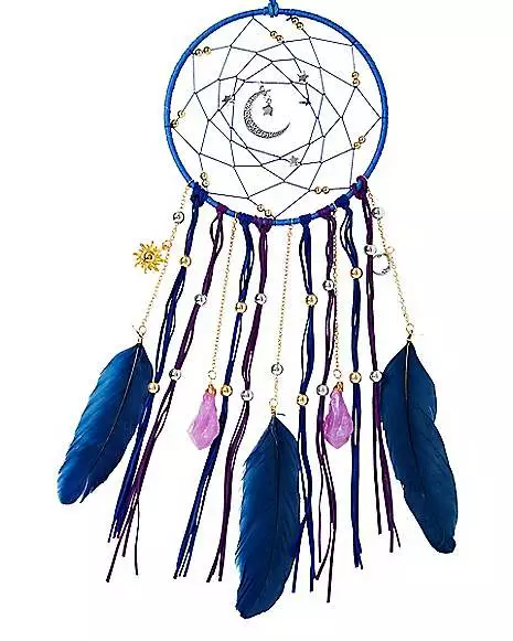 Blue And Purple Dream Catcher 2 Blue And Purple Dream Catcher - Image 2
