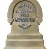 24 Inch The Haunted Mansion Fred Tombstone - Disney