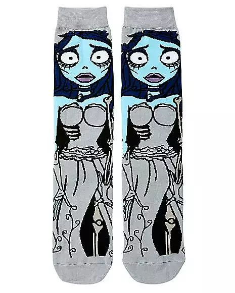360 Corpse Bride Crew Socks 1 360 Corpse Bride Crew Socks