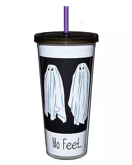 No Feet Cup With Straw 20 Oz. - Beetlejuice 1 No Feet Cup With Straw 20 Oz. - Beetlejuice