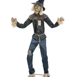 6.6 Ft Strawman Animatronic -Creepy Decor Store 01564269 c