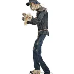 6.6 Ft Strawman Animatronic -Creepy Decor Store 01564269 g