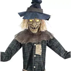 6.6 Ft Strawman Animatronic -Creepy Decor Store 01564269 h