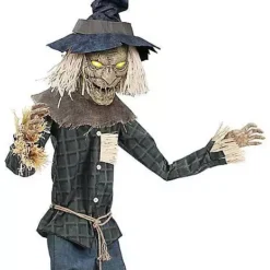 6.6 Ft Strawman Animatronic -Creepy Decor Store 01564269 i