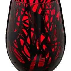 Gothic Noir Raven Stemless Glass - 18 Oz.