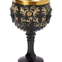 Gothic Noir Skull Goblet -Creepy Decor Store 01564483 c