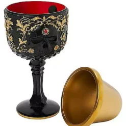 Gothic Noir Skull Goblet -Creepy Decor Store 01564483 d