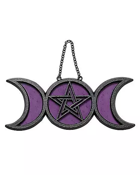 Mystical Arts Moon Phase Glass Sign 1 Mystical Arts Moon Phase Glass Sign